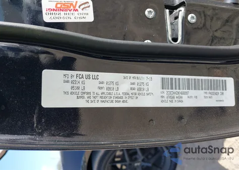 2019 Dodge Charger Gt Rwd из США, поврежденный, VIN 2C3CDXHG9KH688997